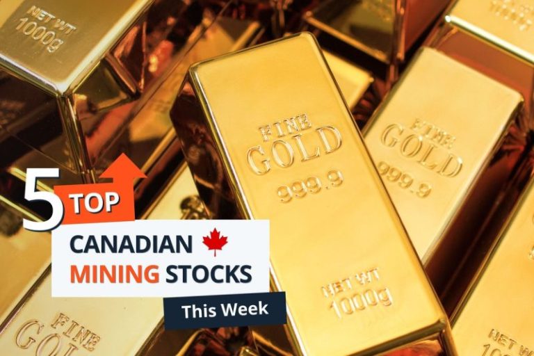 Top 5 Canadian Mining Stocks This Week: Avanti Gold Gains 158 Percent on Misisi Settlement